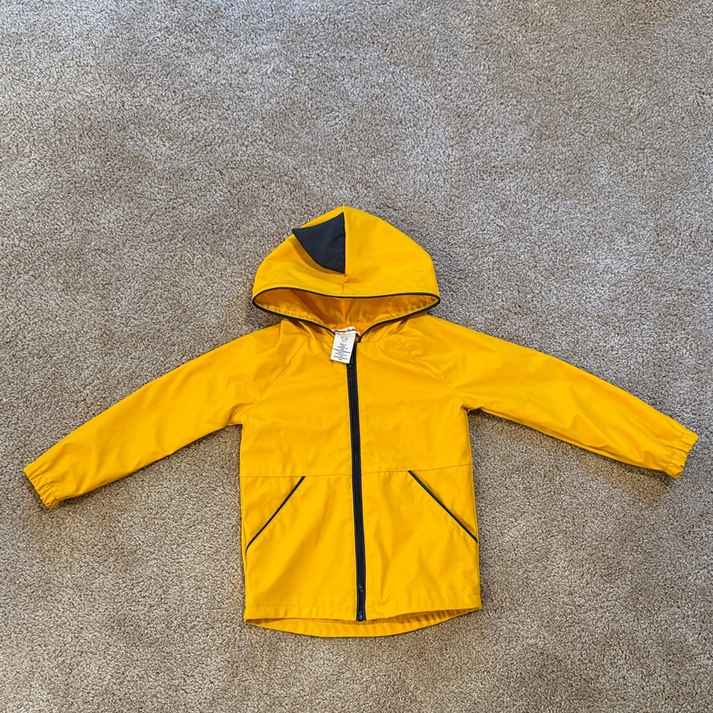 Tommy Bahama Yellow Kids Raincoat with Hood